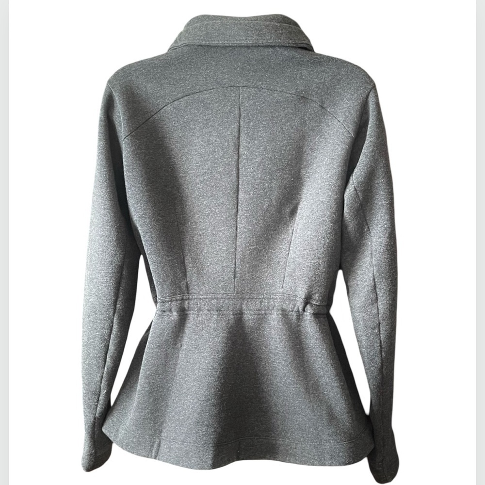 LULULEMON & Go Take Off Fleece Jacket Zip Up Gray Size 4 - Picture 5 of 14